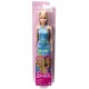 Papusa barbie blonda cu rochita albastra Papusa barbie blonda cu rochita albastra