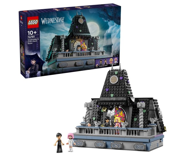 Lego wednesday dormitorul lui wednesday si al lui emid 76781 Lego wednesday dormitorul lui wednesday si al lui emid 76781