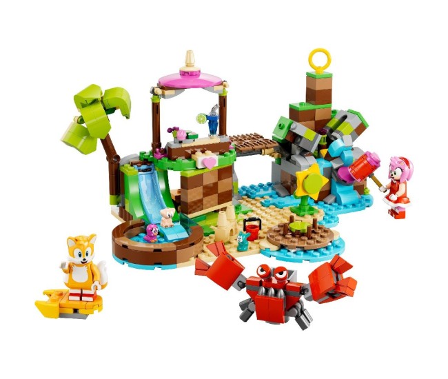 Lego sonic insula lui amy pentru salvarea animalelor 76992 Lego sonic insula lui amy pentru salvarea animalelor 76992
