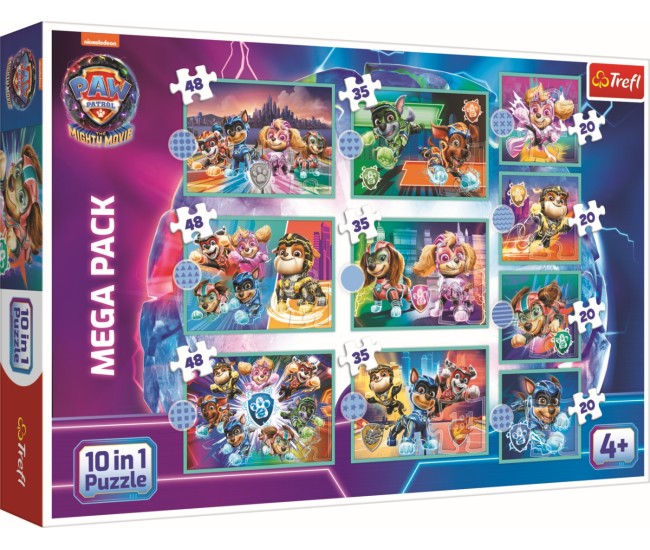 Puzzle trefl 10in1 patrula catelusilor echipa cateilor Puzzle trefl 10in1 patrula catelusilor echipa cateilor