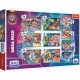 Puzzle trefl 10in1 patrula catelusilor echipa cateilor Puzzle trefl 10in1 patrula catelusilor echipa cateilor