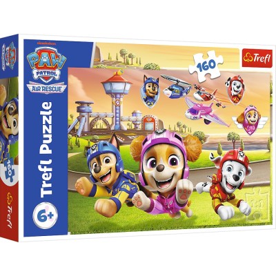 Puzzle trefl 160 patrula catelusilor echipa de salvare aeriana