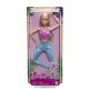 Papusa barbie made to move blonda cu top roz Papusa barbie made to move blonda cu top roz