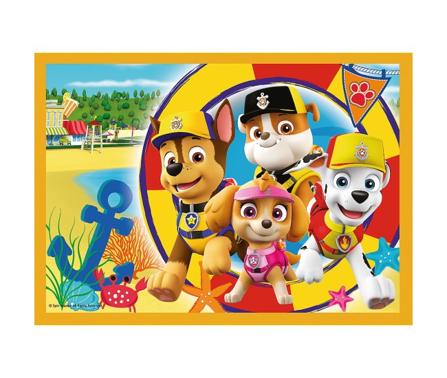 Puzzle trefl 4in1 patrula catelusilor - sarbatorile Puzzle trefl 4in1 patrula catelusilor - sarbatorile