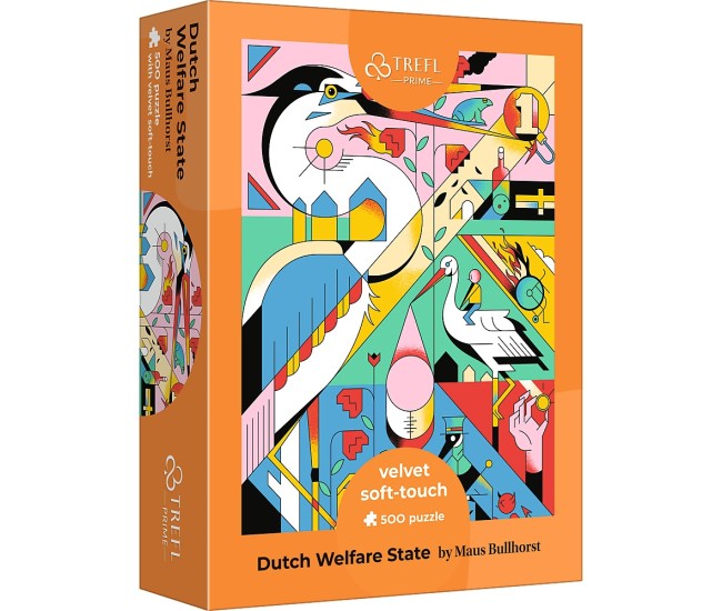 Puzzle trefl uft velvet 500 picturi abstracte Puzzle trefl uft velvet 500 picturi abstracte