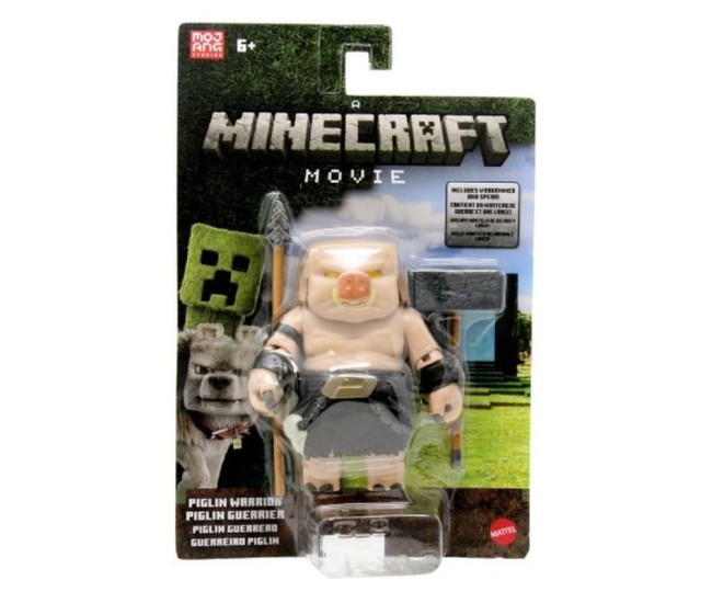 Minecraft set figurina piglin warrior cu accesorii Minecraft set figurina piglin warrior cu accesorii