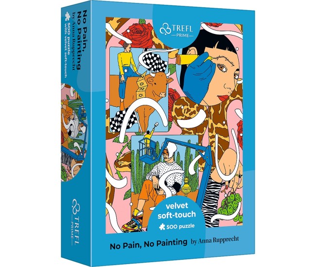 Puzzle trefl uft velvet 500 moda feminina Puzzle trefl uft velvet 500 moda feminina