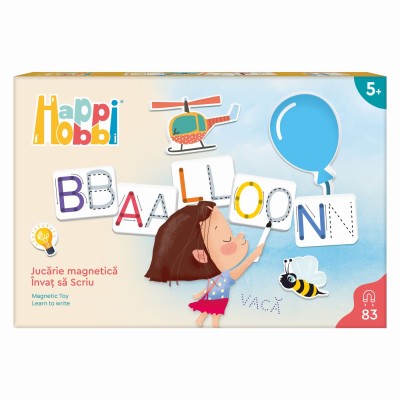 Happi hobbi jucarie magnetica invat sa scriu