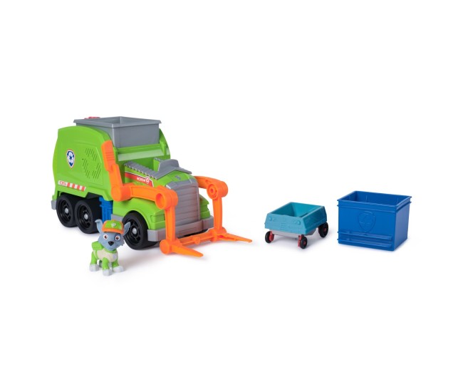 Patrula catelusilor rocky si camionul de reciclare crush n roll Patrula catelusilor rocky si camionul de reciclare crush n roll