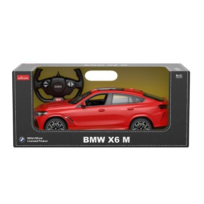 Masina cu telecomanda bmw x6 m rosu scara 1 la 14