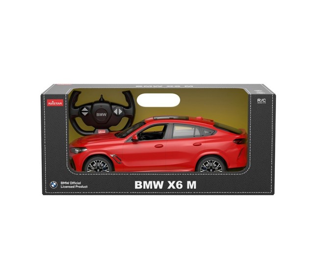Masina cu telecomanda bmw x6 m rosu scara 1 la 14 Masina cu telecomanda bmw x6 m rosu scara 1 la 14