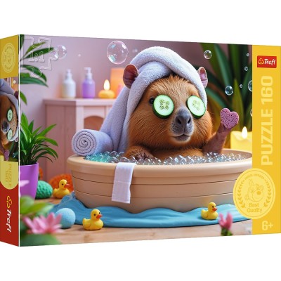 Puzzle trefl 160 capibara la spa
