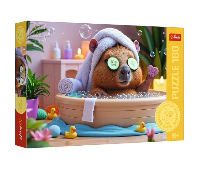 Puzzle trefl 160 capibara la spa Puzzle trefl 160 capibara la spa