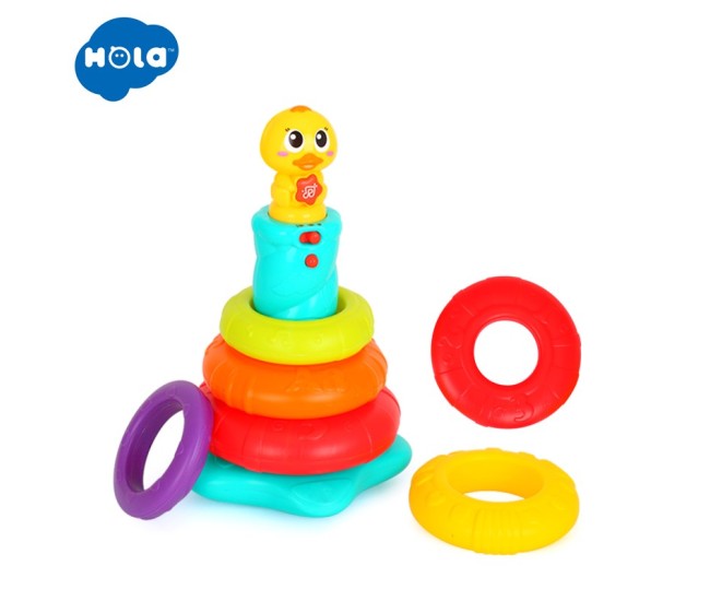 Ratusca cu inele lumini si melodii Ratusca cu inele lumini si melodii