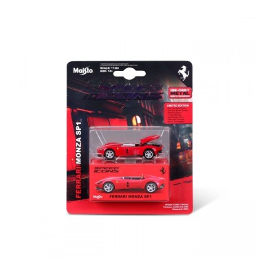 Maisto masinuta metalica speed icons ferrari sp1 rosu scara 1 la 64