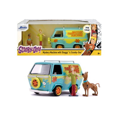 Jada scooby doo set duba metalica misterioasa scara 1 la 24 si 2 figurine Jada scooby doo set duba metalica misterioasa scara 1 la 24 si 2 figurine