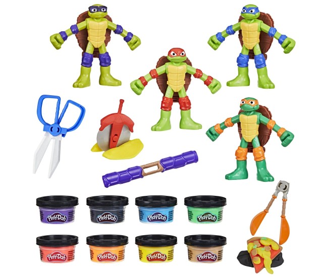 Play doh povestiri cu testoase ninja adolescente mutante set plastelina creatii cowabunga Play doh povestiri cu testoase ninja adolescente mutante set plastelina creatii cowabunga