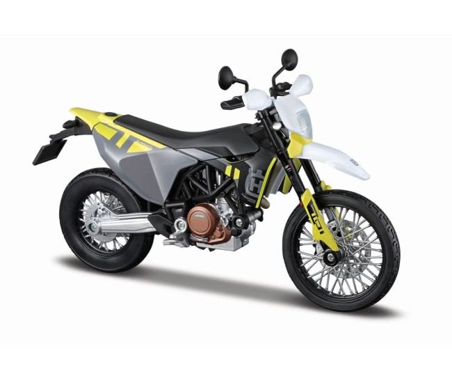 Maisto motocicleta metalica editie speciala husqvarna 701 scara 1 la 18 Maisto motocicleta metalica editie speciala husqvarna 701 scara 1 la 18