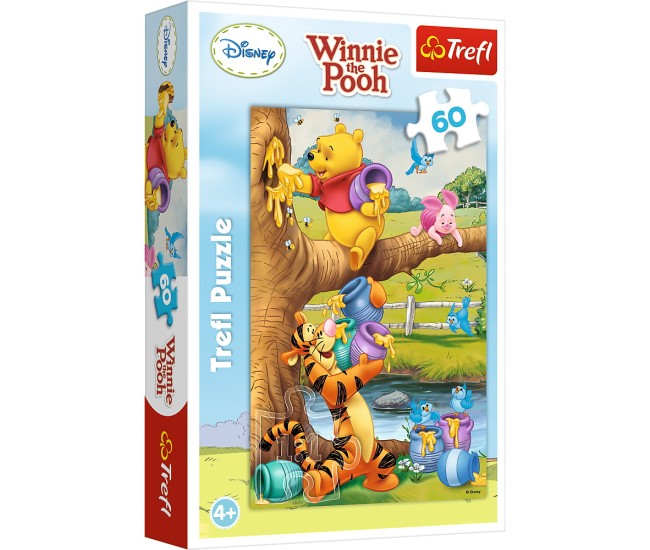 Puzzle trefl 60 winnie the pooh toti la treaba Puzzle trefl 60 winnie the pooh toti la treaba