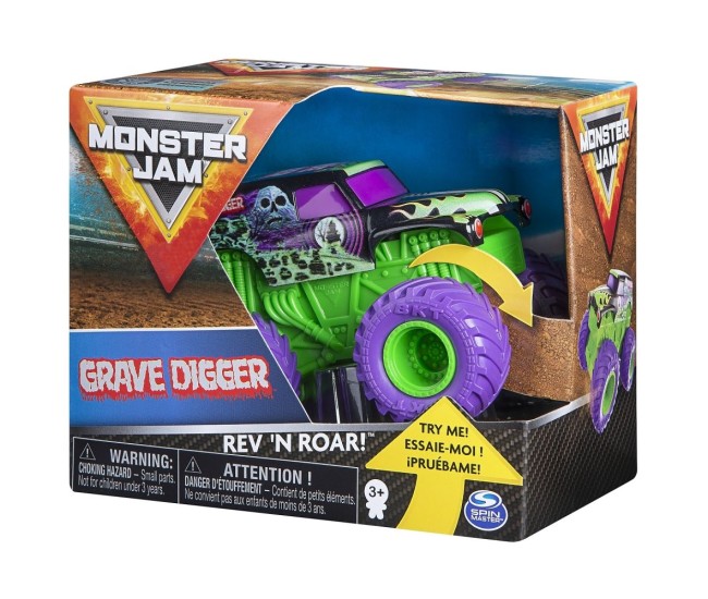 Monster jam metalice seria roar scara 1 la 43 groparul Monster jam metalice seria roar scara 1 la 43 groparul