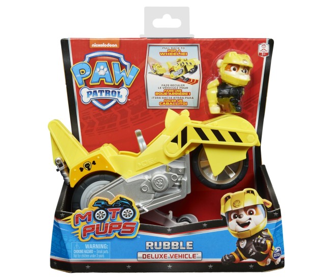 Patrula catelusilor moto pups rubble si motocicleta deluxe