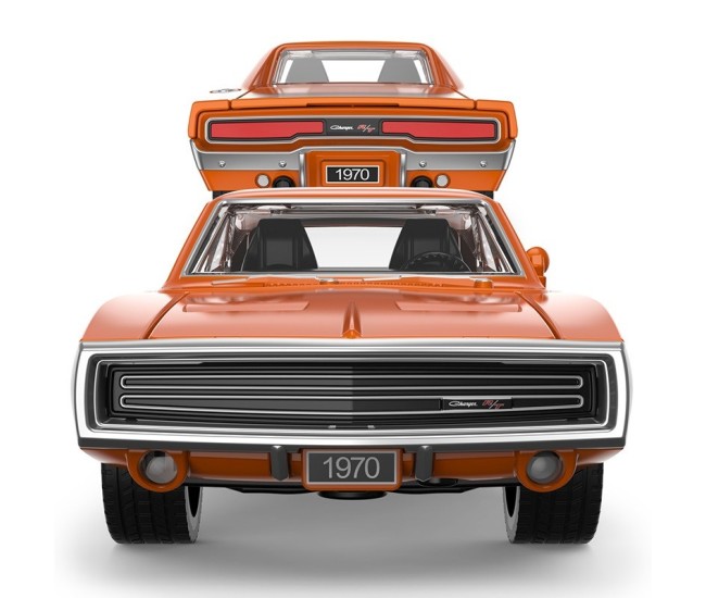 Masinuta metalica dodge charger r/t 1970 portocaliu scara 1 la 36 Masinuta metalica dodge charger r/t 1970 portocaliu scara 1 la 36