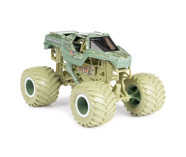 Monster jam masinuta metalica soldier fortune scara 1:24 Monster jam masinuta metalica soldier fortune scara 1:24