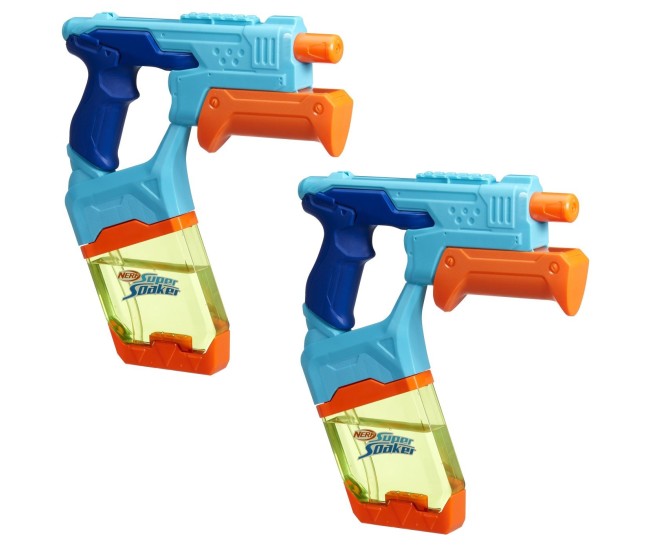 Nerf super soaker set 2 blastere nerf dunk fill Nerf super soaker set 2 blastere nerf dunk fill