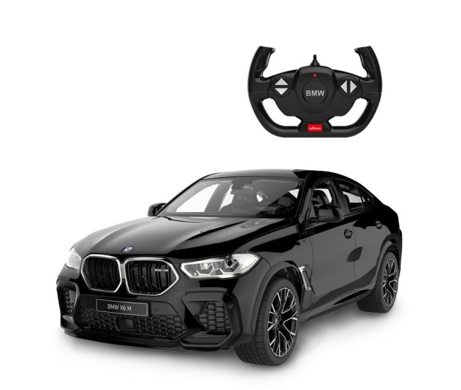 Masina cu telecomanda bmw x6 m negru scara 1 la 14 Masina cu telecomanda bmw x6 m negru scara 1 la 14