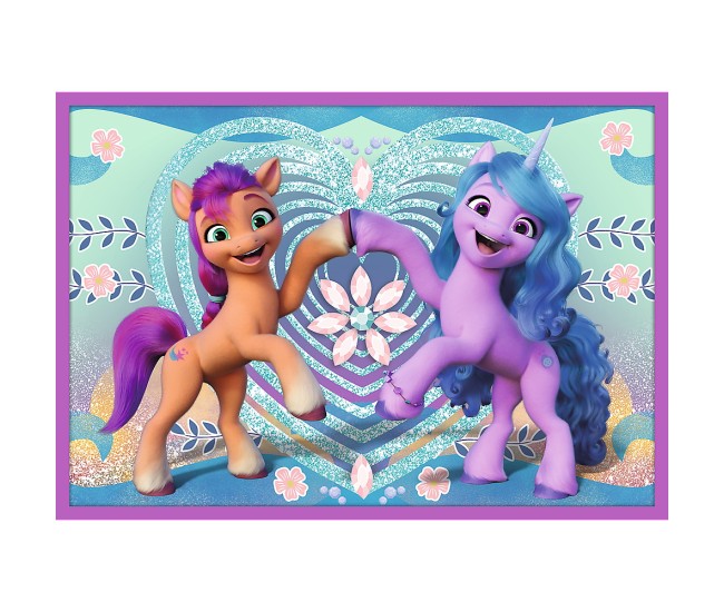 Puzzle trefl 10in1 my little pony - poneii stralucitori Puzzle trefl 10in1 my little pony - poneii stralucitori