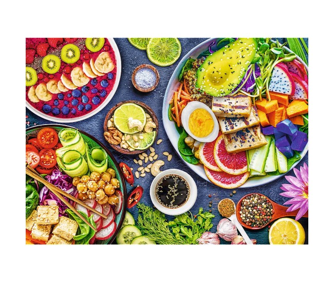 Puzzle trefl 3000 bolul colorat