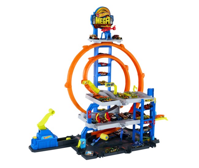 Hot wheels city set mega garajul Hot wheels city set mega garajul