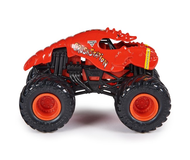 Monster jam masinuta metalica crushstation scara 1 la 64 Monster jam masinuta metalica crushstation scara 1 la 64