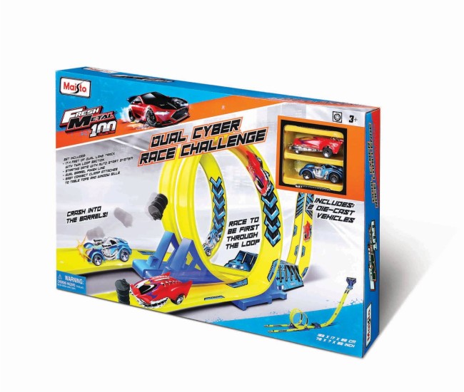 Maisto power circuit raceway circuit provocarea bucla dubla Maisto power circuit raceway circuit provocarea bucla dubla