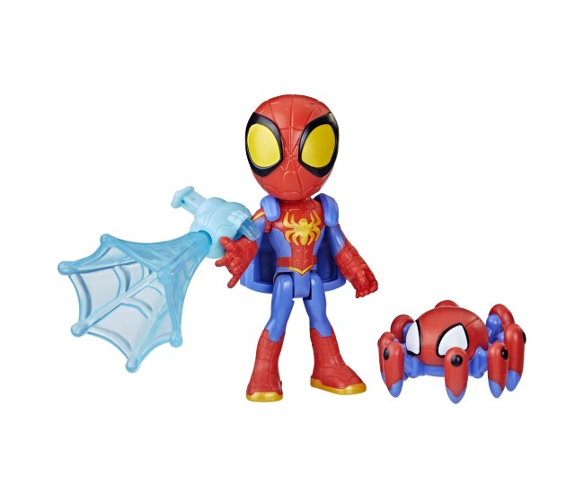 Spidey prietenii extraordinari set figurina spidey 10cm si accesorii Spidey prietenii extraordinari set figurina spidey 10cm si accesorii