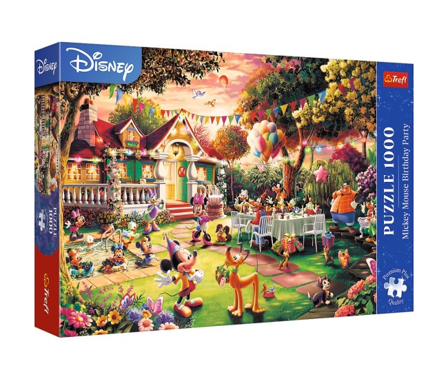 Puzzle trefl 1000 premium plus disney mickey mouse petrecere zi de nastere Puzzle trefl 1000 premium plus disney mickey mouse petrecere zi de nastere