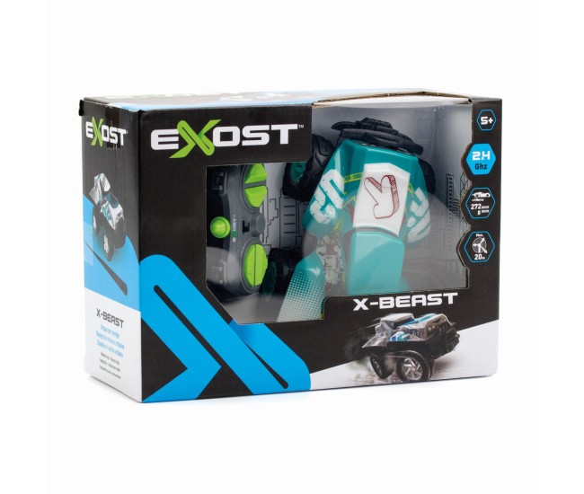 Silverit exost masina cu telecomanda x monster verde Silverit exost masina cu telecomanda x monster verde