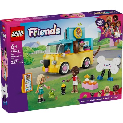 Lego friends furgoneta cu accesorii pentru animale de companie 42678 Lego friends furgoneta cu accesorii pentru animale de companie 42678