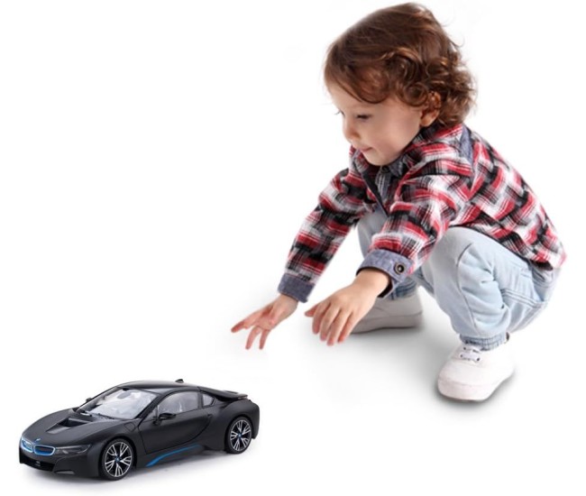 Masina cu telecomanda bmw i8 scara 1 la 14 Masina cu telecomanda bmw i8 scara 1 la 14