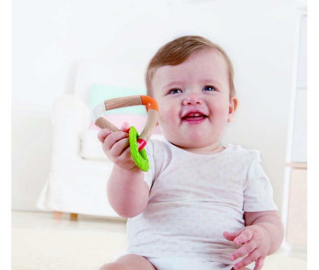 Hape jucarie dentitie triunghi dublu Hape jucarie dentitie triunghi dublu