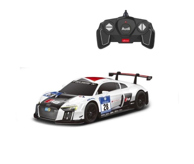 Masina cu telecomanda audi r8 lms performance alb scara 1 la 18 Masina cu telecomanda audi r8 lms performance alb scara 1 la 18