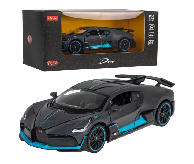 Masinuta metalica bugatti divo scara 1 la 32 Masinuta metalica bugatti divo scara 1 la 32