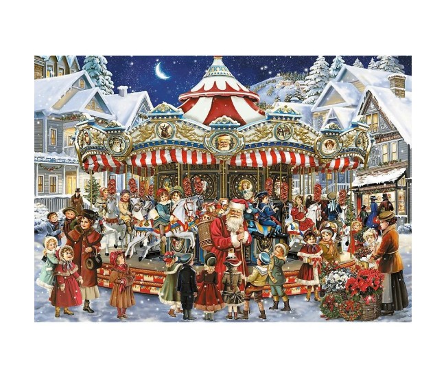 Puzzle trefl 1000 carusel de craciun Puzzle trefl 1000 carusel de craciun