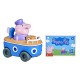 Peppa pig masinuta buggy si figurina bunicul pig Peppa pig masinuta buggy si figurina bunicul pig