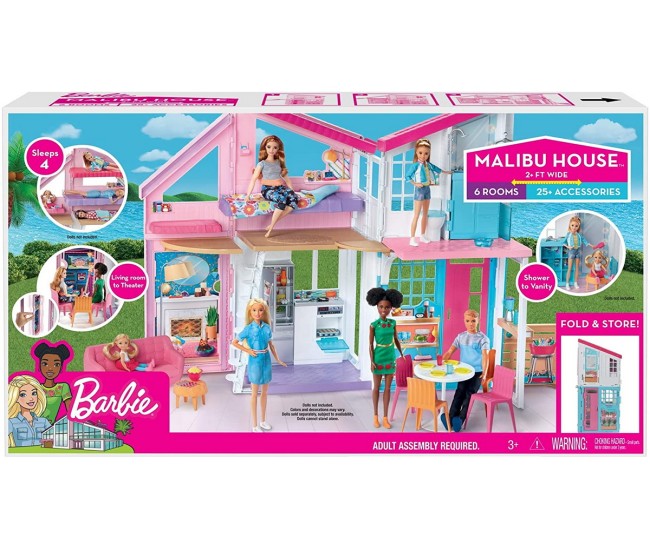 Papusa barbie casa malibu
