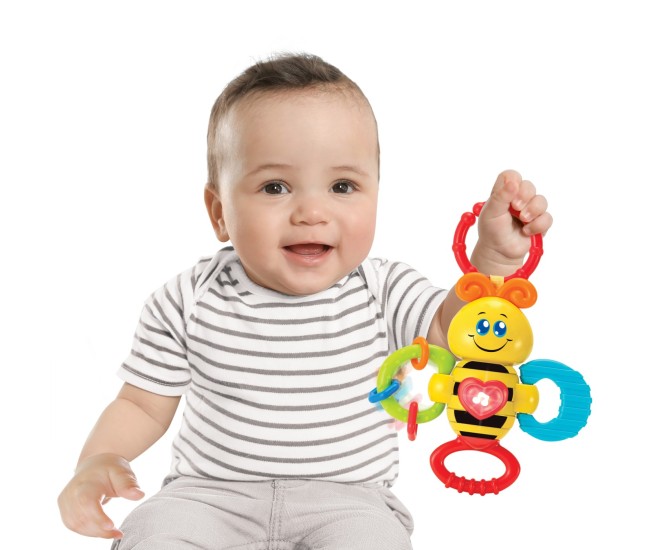Winfun zornaitoare albinuta cu sunete si lumini Winfun zornaitoare albinuta cu sunete si lumini
