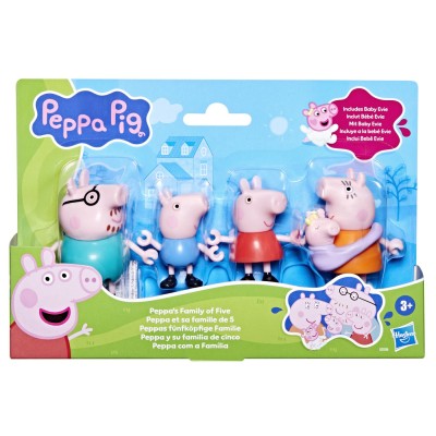 Peppa pig set 5 figurine familia peppa Peppa pig set 5 figurine familia peppa