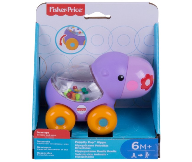 Fisher price jucarie apasa si mergi hipopotam Fisher price jucarie apasa si mergi hipopotam
