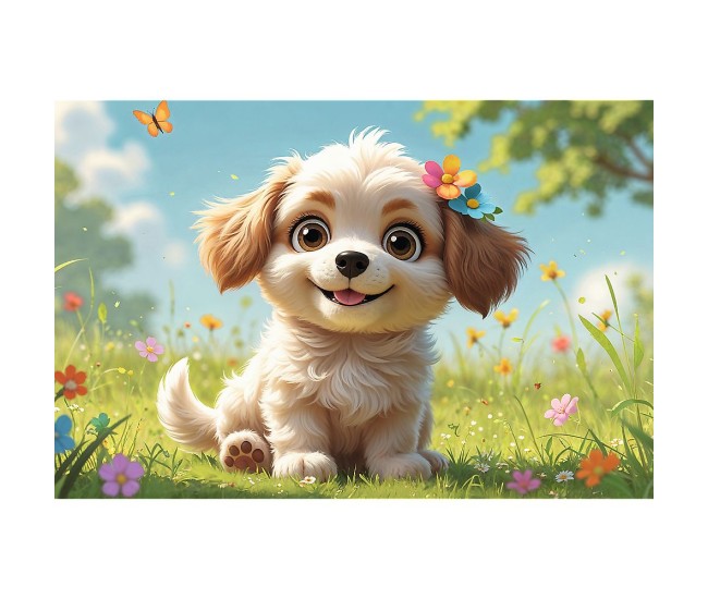 Puzzle trefl 60 fii un catelus Puzzle trefl 60 fii un catelus