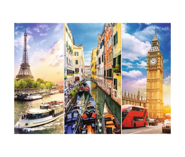 Puzzle trefl 4000 calatorie in europa Puzzle trefl 4000 calatorie in europa